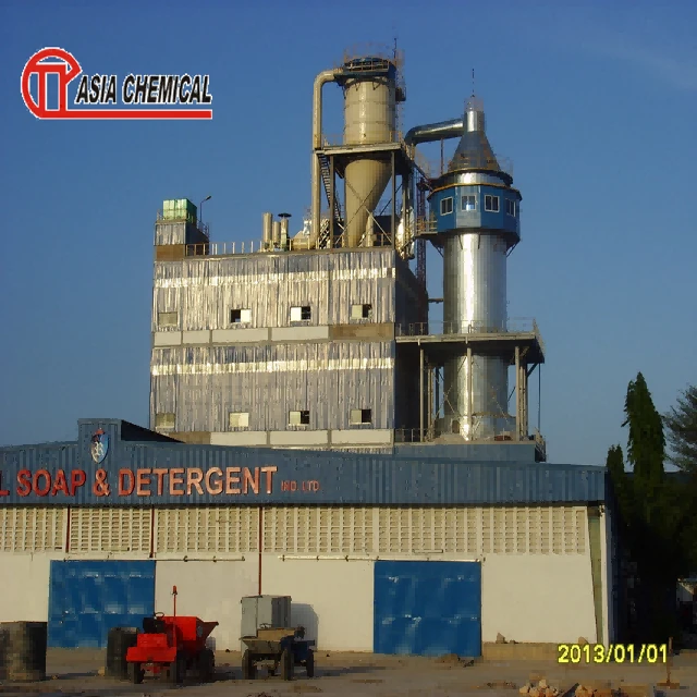 Usine automatique de poudre de détergent