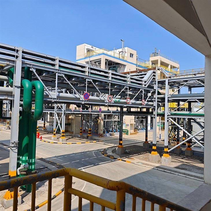 Usine d'électrolyse de soude caustique