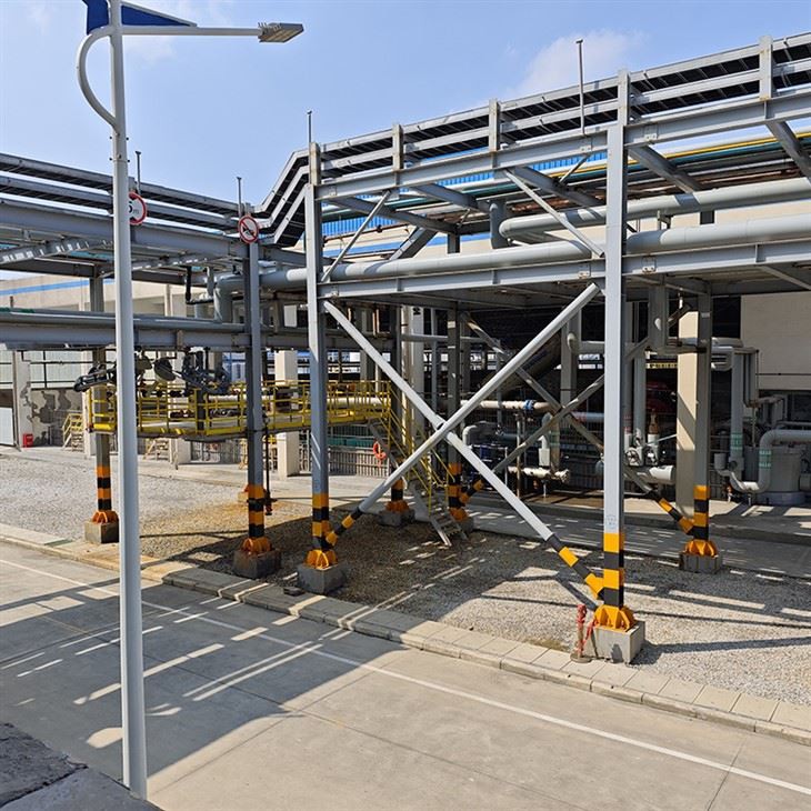 Usine de chlore alcalin pour la soude caustique