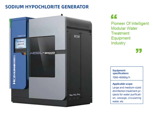 Générateur d'hypochlorite de sodium