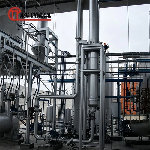 Usine de production d'acide sulfurique