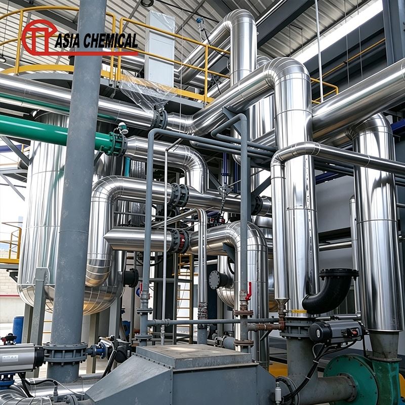 Usine de récupération d'acide sulfurique